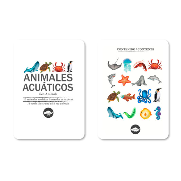 Flash Cards Animales Acuáticos